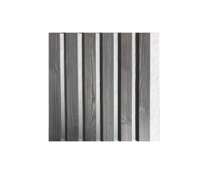 Dabīga koka sienas panelis 2700 x 300mm (Dark Grey-Grey) Dabīga koka sienas panelis 2700 x 300mm (Dark Grey-Grey)